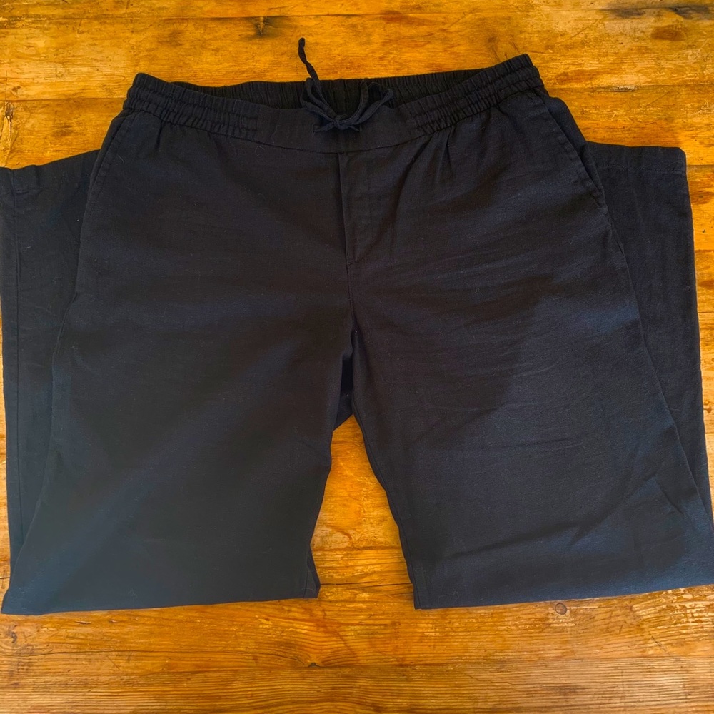 linen pants.